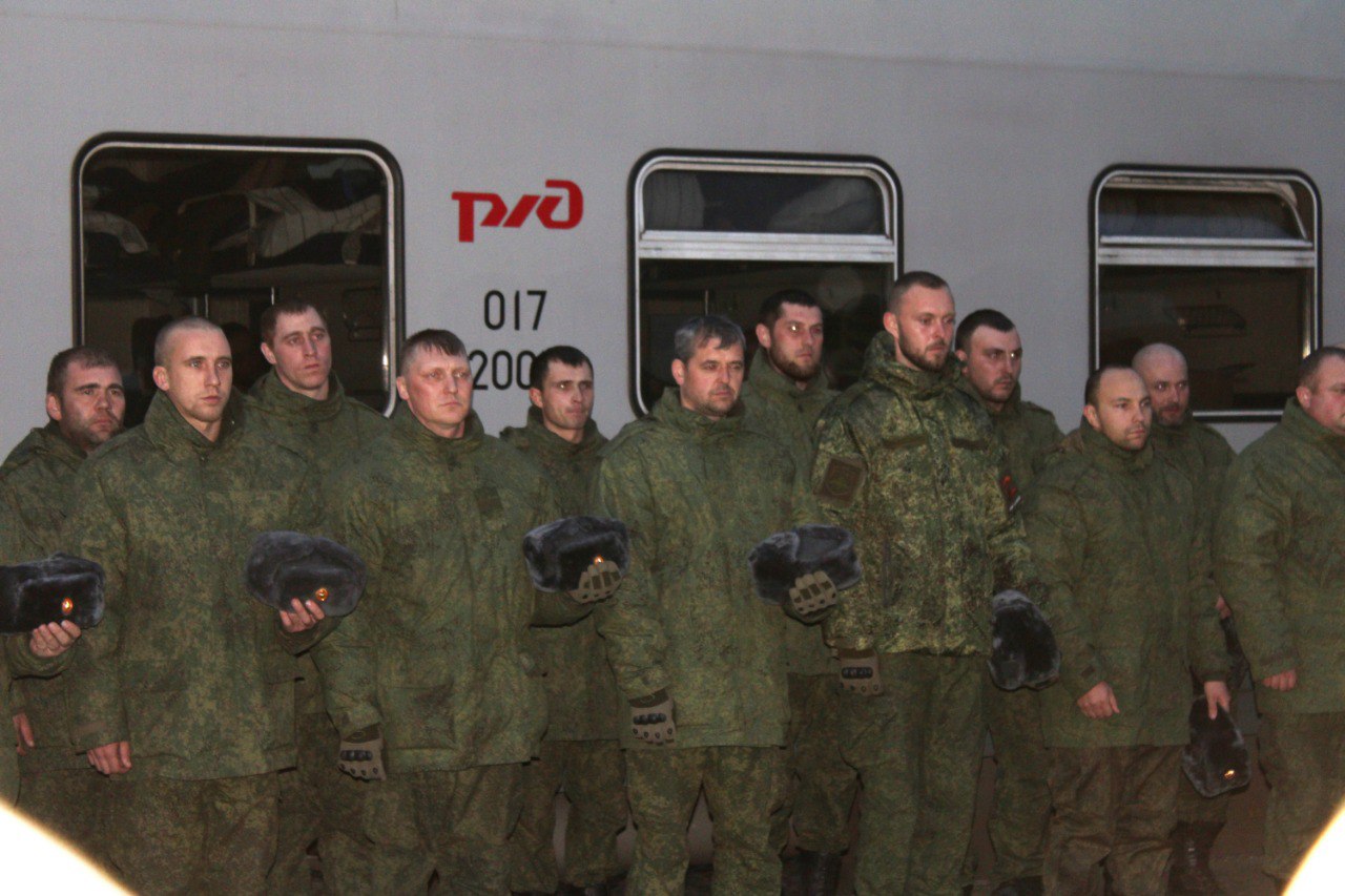  мобилизованных на фронт, Владимир, 25-10-2022