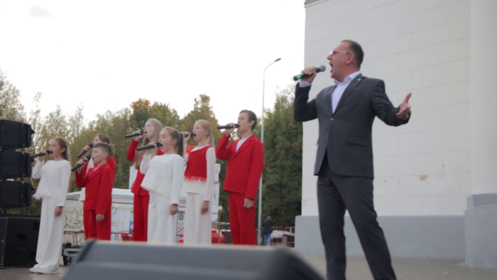 Скриншот видео пиар-службы регионального правительства