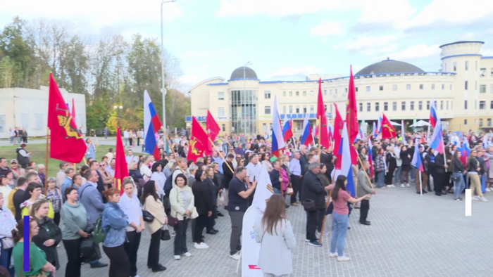 Скриншот видео пиар-службы регионального правительства