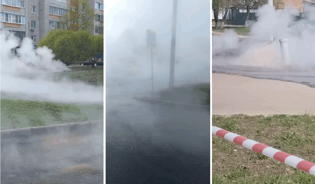 Во Владимире забили «гейзеры»