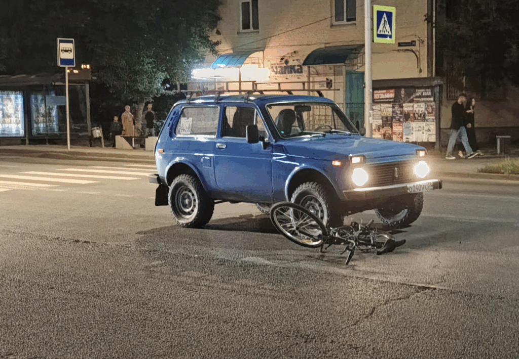 Во Владимире автомобиль сбил велосипедиста
