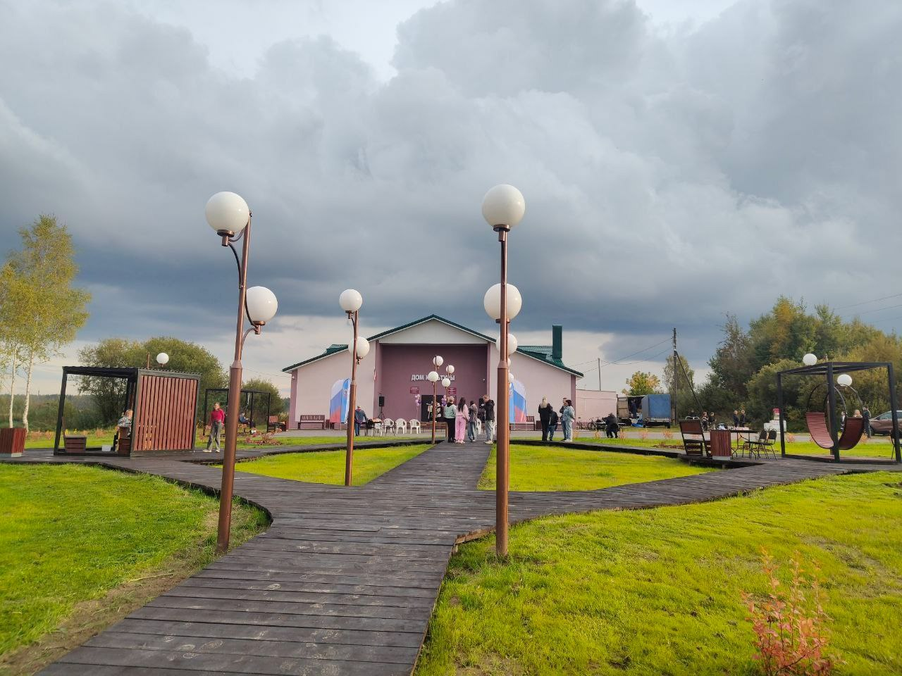 В деревне Старой
