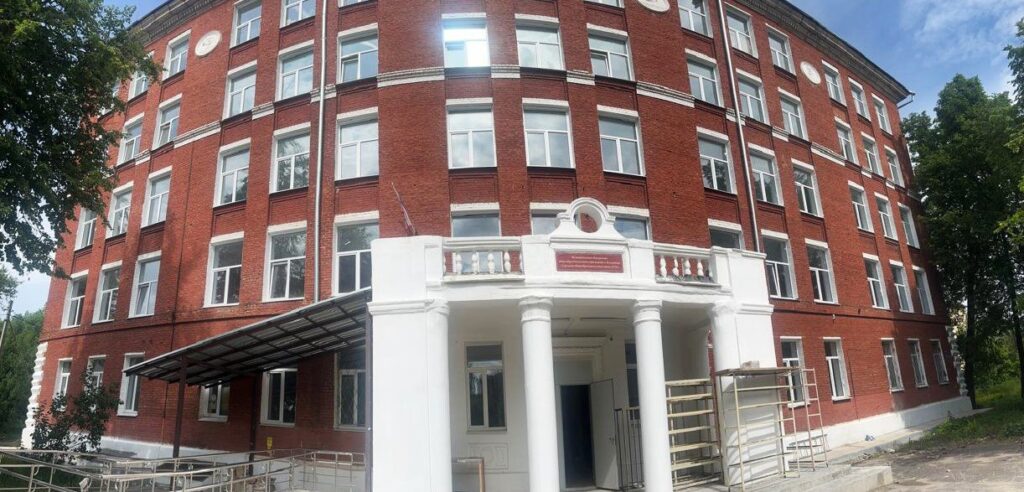 Во время ремонта школы