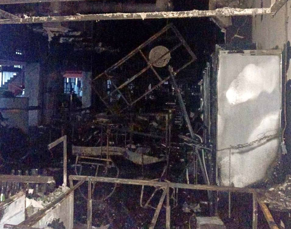 Пожар уничтожил более полусотни работ 