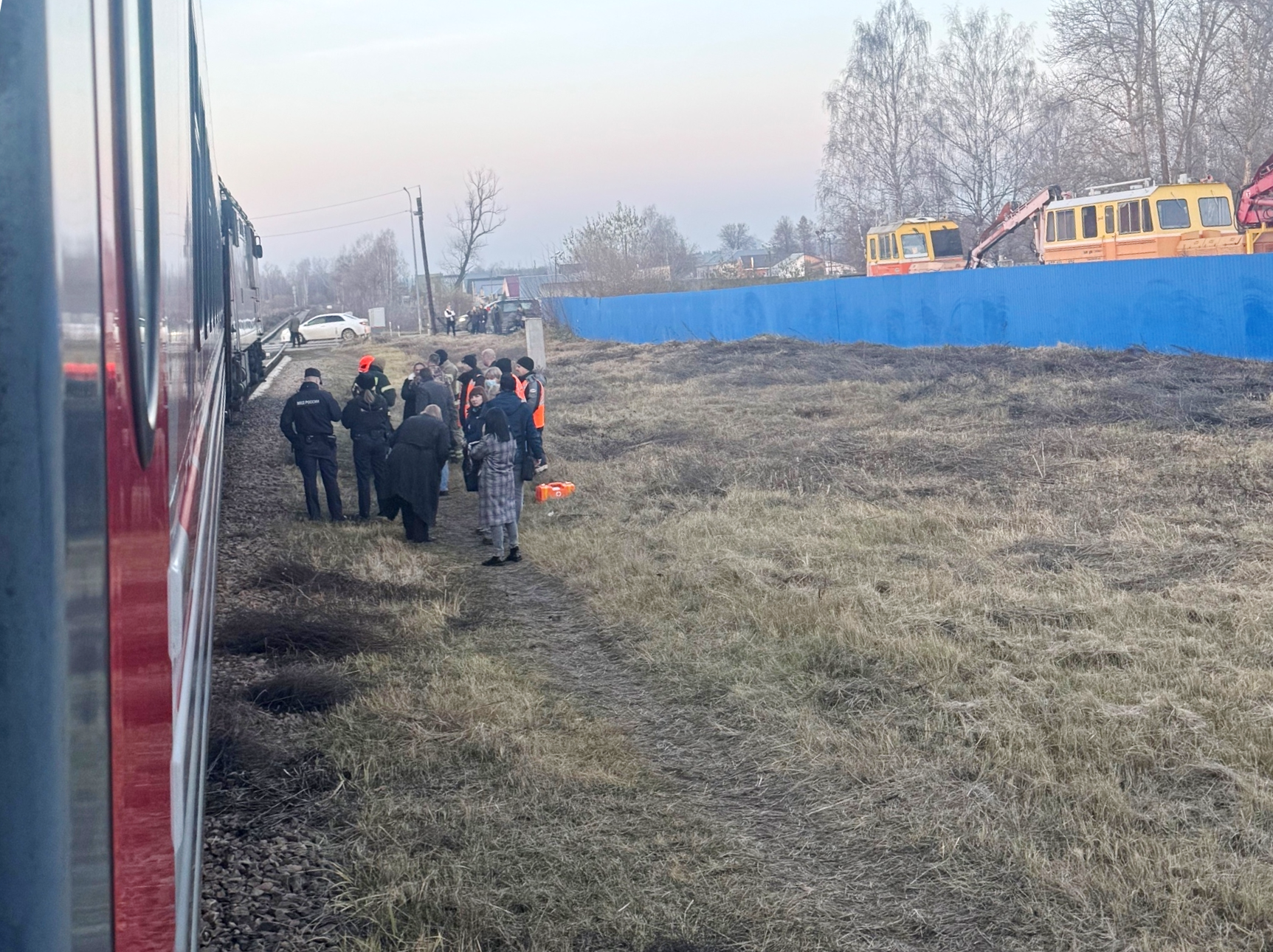 Женщина погибла под колёсамиа ретро-поезд