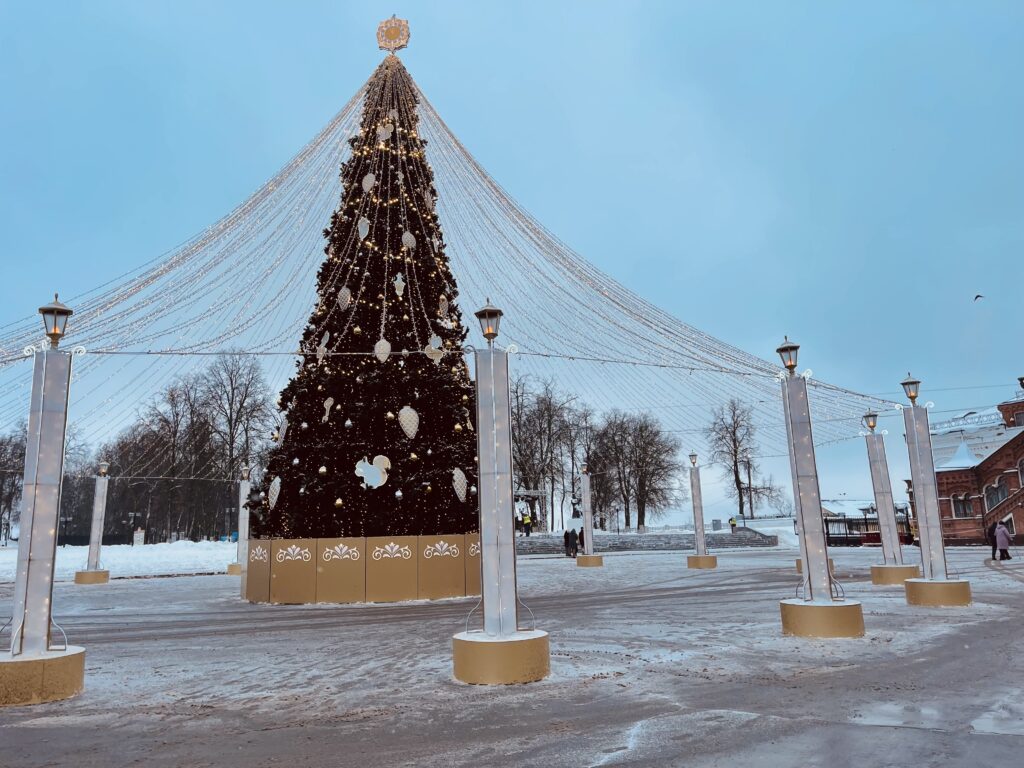 Каток в парке Пушкина