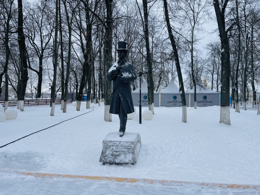 Каток в парке Пушкина