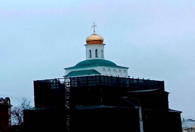 В центре Владимира ремонтируют три памятника культурного наследия.