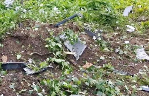 В Гусь-Хрустальном рухнул беспилотник