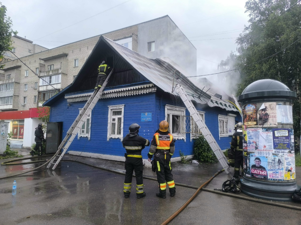 Во Владимире утром полыхала диспетчерская