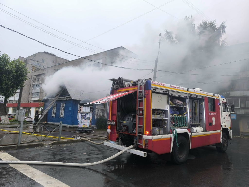 Во Владимире утром полыхала диспетчерская