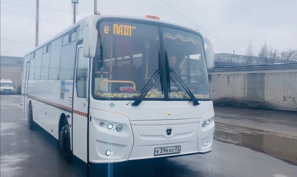 , автобус ПАТП, фото пресс-службы администрации Ковровского района