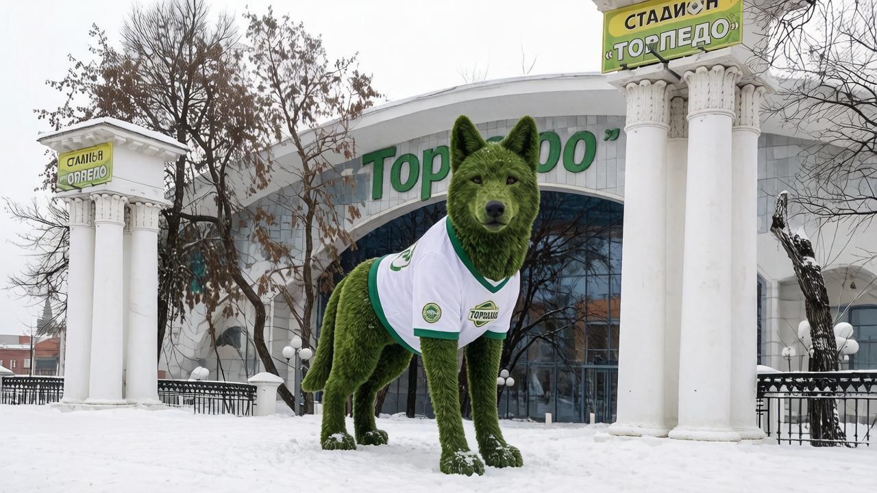  волк, нейросеть