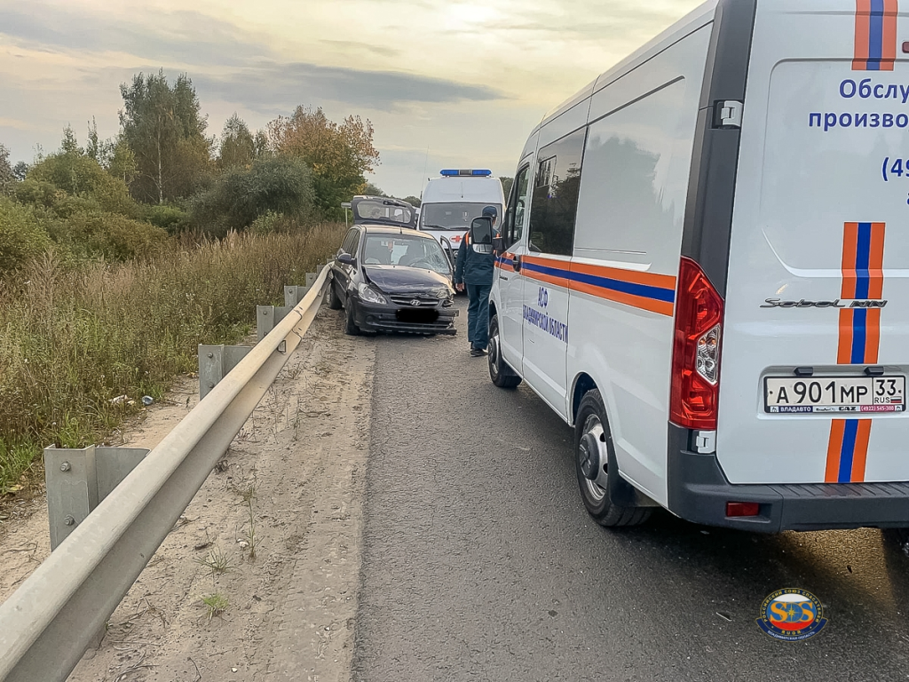 Две женщины и ребёнок пострадали в ДТП под Владимиром