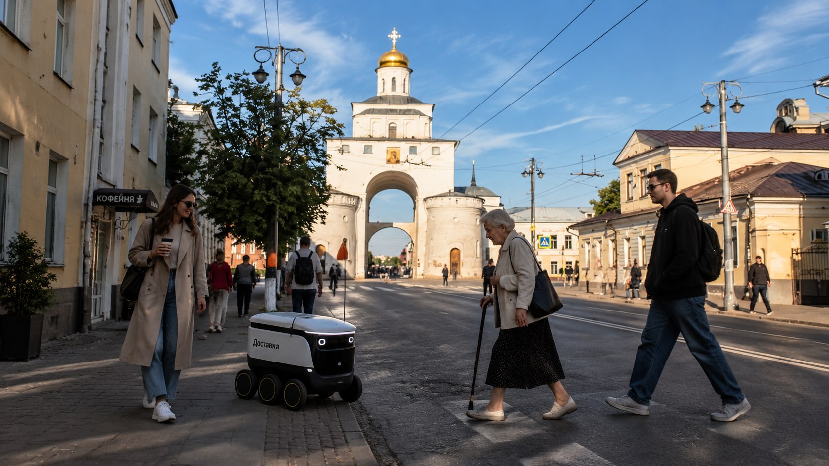 Роверы, роботы-доставщики