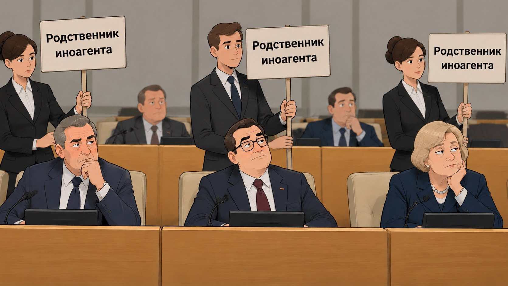 Родственники иноагентов.